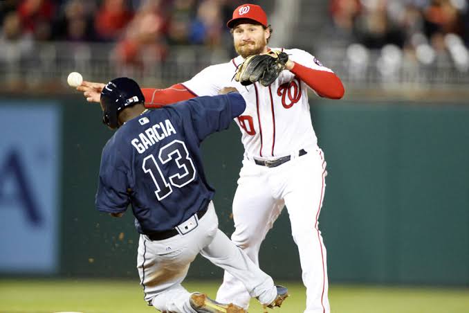 atlanta braves vs washington nationals match player stats